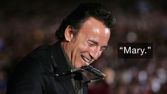 Illustration for article titled 8 Bruce Springsteen Lyrics That Say It All